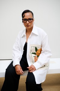 Golda Rosheuvel at S.S. Daley RTW Spring 2025 as part of London Ready to Wear Fashion Week on September 13, 2024 in London, England.