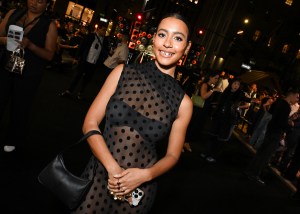 Hannah Traore at the Luar Spring 2025 Ready-to-Wear show