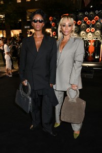 Rayvin Huger and Karen Huger at the Luar Spring 2025 Ready-to-Wear show