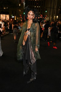 Ajani Russell at the Luar Spring 2025 Ready-to-Wear show