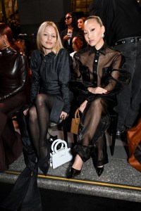 Gabbriette Bechtel and Fiffany Luu at the Luar Spring 2025 Ready-to-Wear show