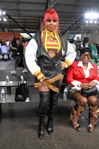 Mary J. Blige at the Off-White Spring 2025 Ready-to-Wear show