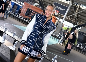 Olivia Ponton  at the Off-White Spring 2025 Ready-to-Wear show