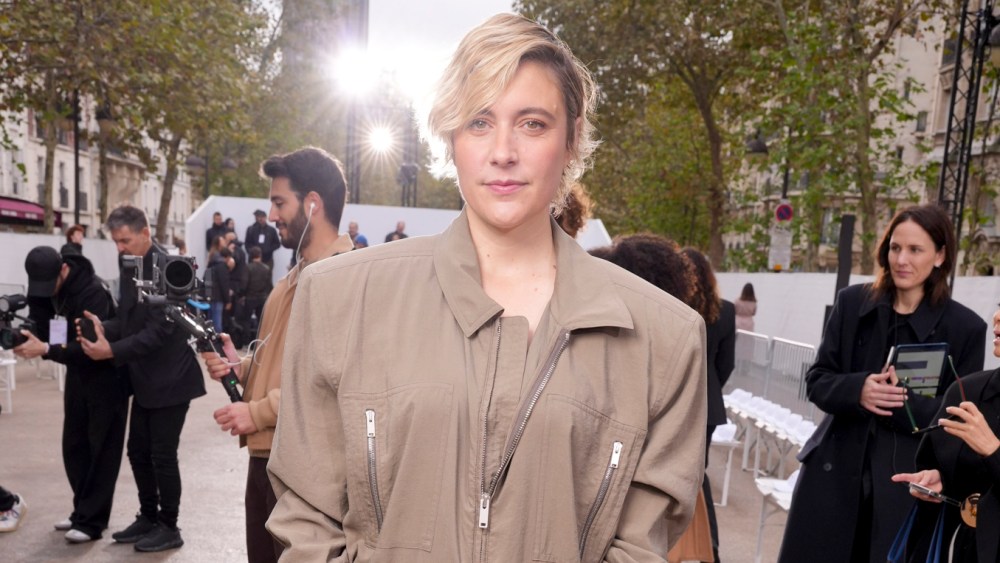 Greta Gerwig at Stella McCartney RTW Spring 2025