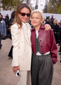 Alison Lewis and Dr. Barbara Sturm at Stella McCartney RTW Spring 2025