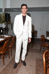 Xavier Serrano at the Todd Snyder Spring 2025 Ready-to-Wear show.