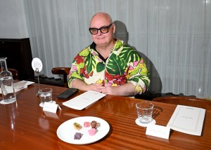 Mickey Boardman at the Todd Snyder Spring 2025 Ready-to-Wear show.