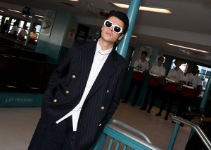 Felix Mallard at the Tommy Hilfiger Spring 2025 Ready-to-Wear show.
