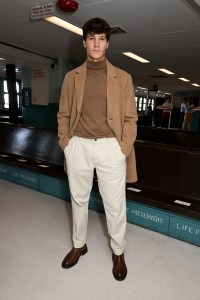Wincent Weiss at the Tommy Hilfiger Spring 2025 Ready-to-Wear show.
