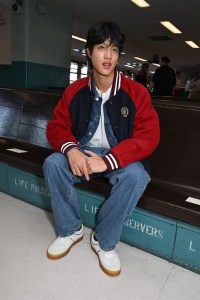 Bao Tran at the Tommy Hilfiger Spring 2025 Ready-to-Wear show.