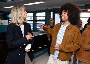 Millane and Noel Robinson at the Tommy Hilfiger Spring 2025 Ready-to-Wear show.