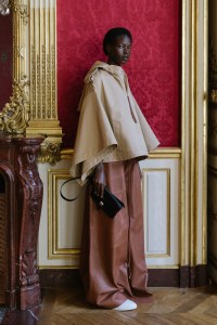 Backstage at Gabriela Hearst Spring 2025 Ready-to-Wear Collection at Paris Fashion Week