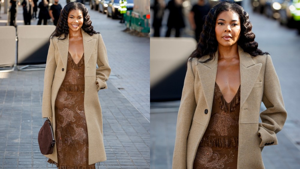 Gabrielle Union, Burberry, London Fashion Week