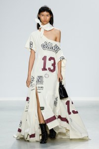 Ganni Spring 2025 ready-to-wear collection at Paris Fashion Week