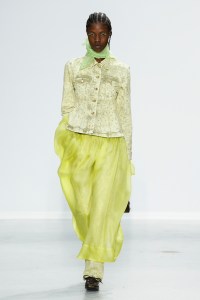 Ganni Spring 2025 ready-to-wear collection at Paris Fashion Week