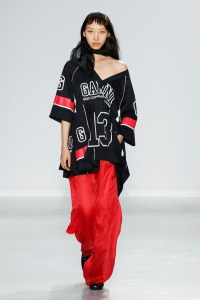 Ganni Spring 2025 ready-to-wear collection at Paris Fashion Week