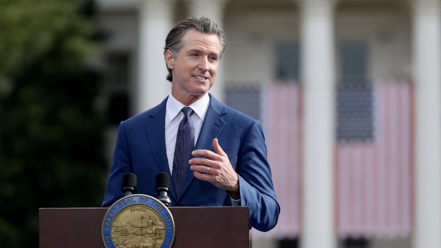 California Governor Gavin Newsom.
