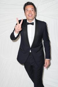 Jimmy Fallon at The Albies, Clooney Foundation for Justice - Arrivals on September 26, 2024 in New York, New York.