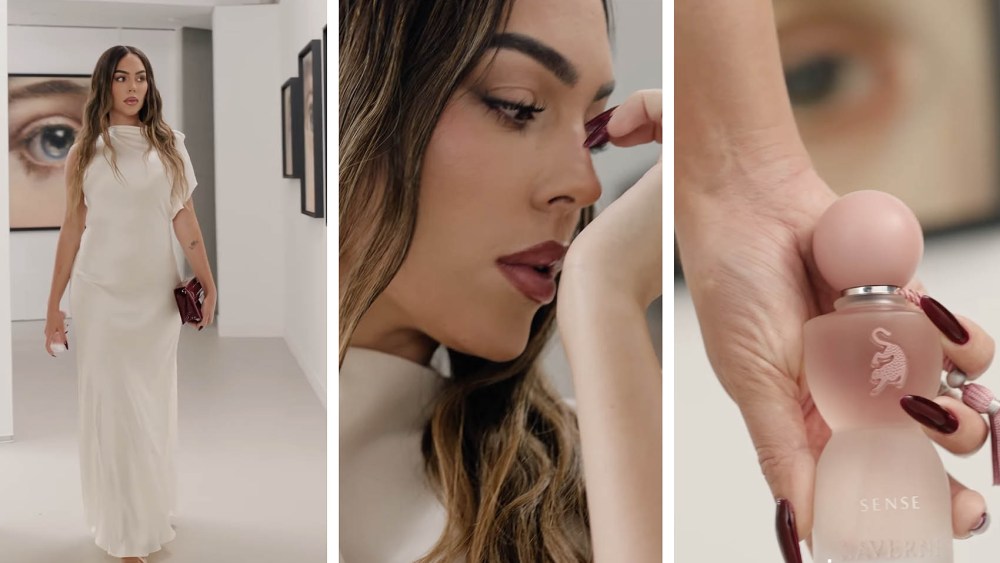 cristiano ronaldo girlfriend georgina rodriguez fragrance perfume, sense