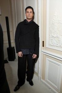 Baptiste Giabiconi at the Giambattista Valli Spring 2025 ready-to-wear show