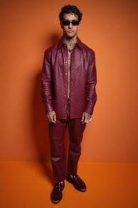 Tony Effe  at Gucci Spring 2025 Ready-to-Wear Show at Milan Fashion Week