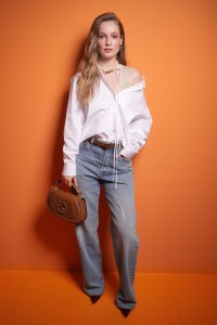Hannah Dodd  at Gucci Spring 2025 Ready-to-Wear Show at Milan Fashion Week