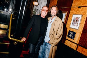 Michael Kors and Lance LePere at the Harper’s Bazaar Cocktail Party during New York Ready to Wear Fashion Week held at Le Veau d'Or on September 4, 2024 in New York, New York.