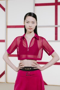 Backstage at Hermes Spring 2025 Ready-to-Wear Collection at Paris Fashion Week