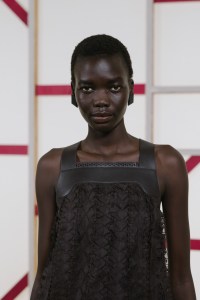 Backstage at Hermes Spring 2025 Ready-to-Wear Collection at Paris Fashion Week