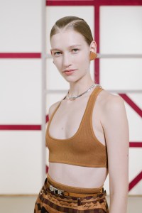 Backstage at Hermes Spring 2025 Ready-to-Wear Collection at Paris Fashion Week
