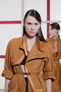 Backstage at Hermes Spring 2025 Ready-to-Wear Collection at Paris Fashion Week