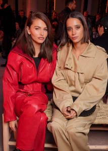 Thylane Blondeau and Iman Perez at Isabel Marant Spring 2025 Ready-to-Wear Show at Paris Fashion Week