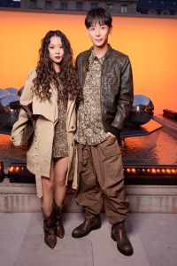 Michi and Yoshiaki at Isabel Marant Spring 2025 Ready-to-Wear Show at Paris Fashion Week
