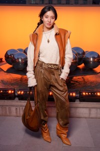 Christine Sun at Isabel Marant Spring 2025 Ready-to-Wear Show at Paris Fashion Week
