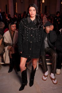 Dixie D'Amelio at Isabel Marant Spring 2025 Ready-to-Wear Show at Paris Fashion Week