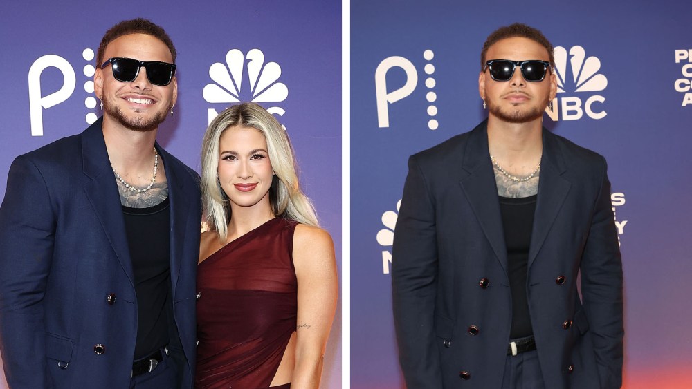 Kane Brown and Katelyn Jae Brown attend the 2024 People's Choice Country Awards at The Grand Ole Opry on September 26, 2024 in Nashville.
