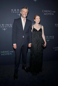 Bart Freundlich and Julianne Moore at Kering’s 3rd Annual Caring For Women Dinner held at The Pool on September 9, 2024 in New York City.