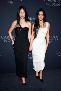 Stephanie Suganami and Kim Kardashian at Kering’s 3rd Annual Caring For Women Dinner held at The Pool on September 9, 2024 in New York City.