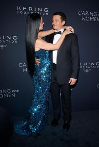 Katy Perry and Orlando Bloom at Kering’s 3rd Annual Caring For Women Dinner held at The Pool on September 9, 2024 in New York City.