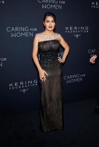 Salma Hayek at Kering’s 3rd Annual Caring For Women Dinner held at The Pool on September 9, 2024 in New York City.