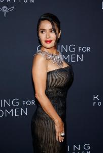 Salma Hayek at Kering’s 3rd Annual Caring For Women Dinner held at The Pool on September 9, 2024 in New York City.