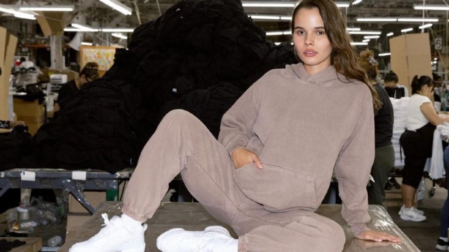 Garment-dyed separates by LA Apparel.