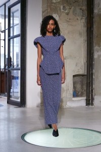 Mame Kurogouchi Spring 2025 ready-to-wear collection at Paris Fashion Week