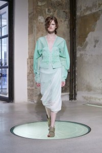 Mame Kurogouchi Spring 2025 ready-to-wear collection at Paris Fashion Week