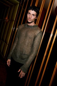 Jeremy Zucker at the Marc Jacobs x HighSnobiety event held at BOOM at the Standard Highline during New York Ready to Wear Fashion Week on September 5, 2024 in New York, New York.