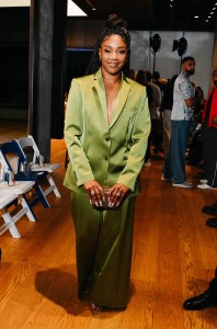 Tiffany Haddish at Monse RTW Spring 2025 as part of New York Ready to Wear Fashion Week held at Genesis House on September 7, 2024 in New York, New York.