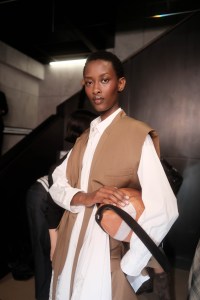 Backstage at Monse Spring 2025 Ready-to-Wear Collection