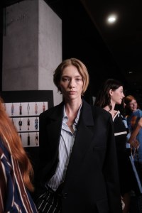 Backstage at Monse Spring 2025 Ready-to-Wear Collection