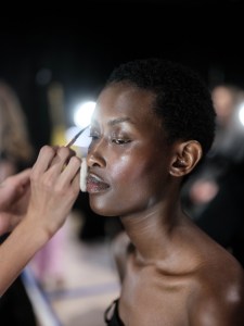 Backstage at Monse Spring 2025 Ready-to-Wear Collection