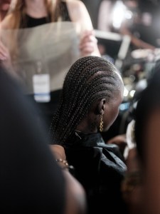 Backstage at Monse Spring 2025 Ready-to-Wear Collection